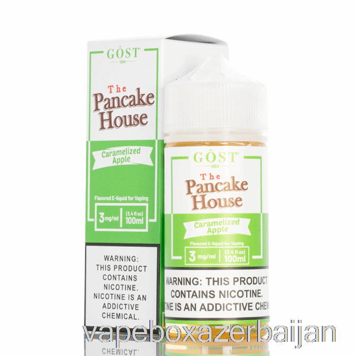 Vape Baku Caramelized Apple - The Pancake House - GOST Vapor - 100mL 0mg